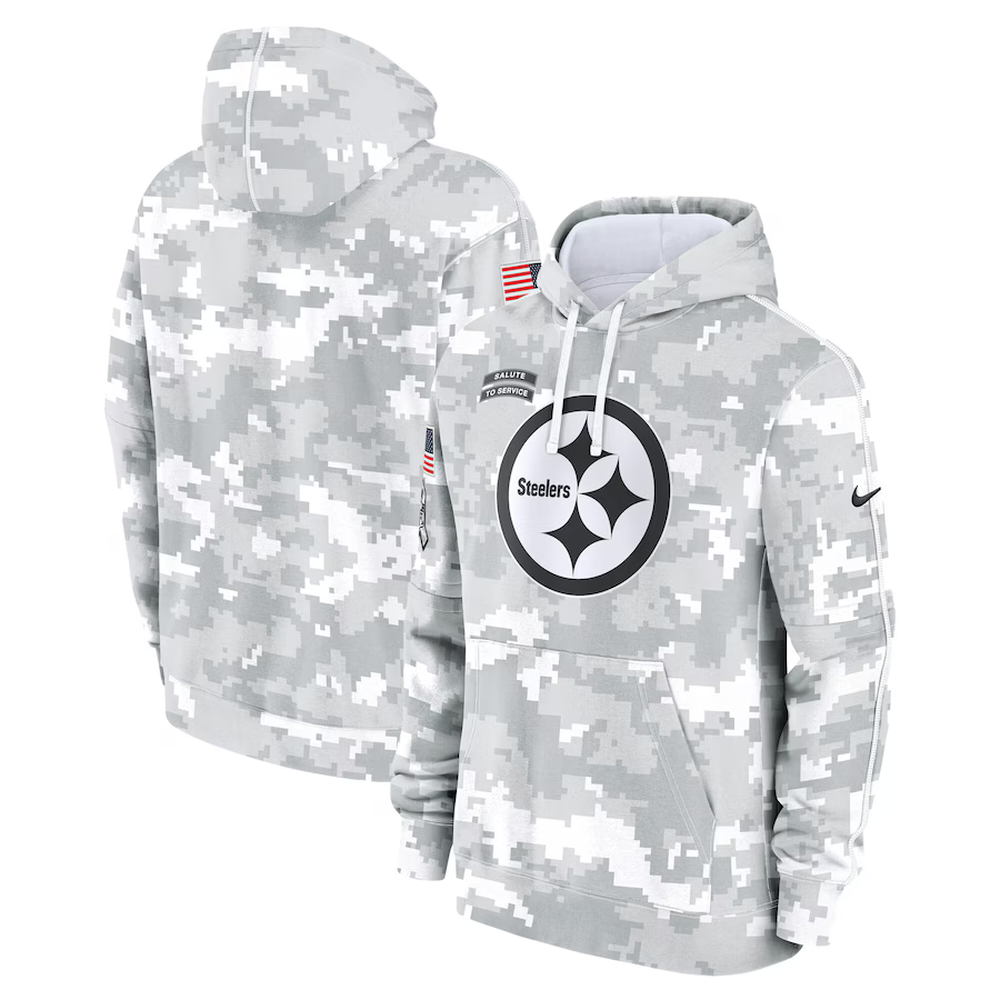 Youth Pittsburgh Steelers 2024 Nike NFL hoodie->->